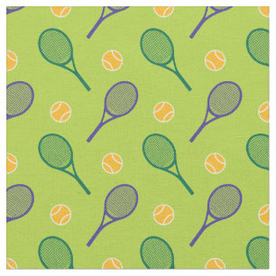 Tennisrackets - aangepaste bg-kleur en grootte van stof