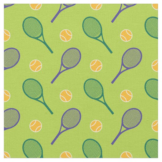 Tennisrackets - aangepaste bg-kleur en grootte van stof (Close Up)