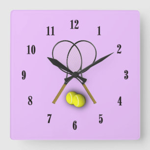 Tennisrackets Meisjes Klok