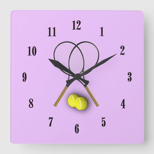 Tennisrackets Meisjes Klok (Voorkant)