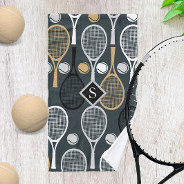 Tennisrackets Monogram Sport Handdoek