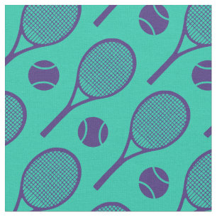 Tennisrackets op de achtergrond stof