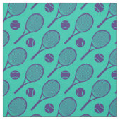 Tennisrackets op de achtergrond stof (Swatch)