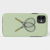 Tennisrackets Sportontwerp Case-Mate iPhone Case (Achterkant (horizontaal))