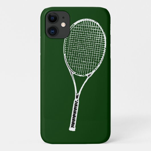 tennisracquet Case-Mate iPhone case (Achterkant)