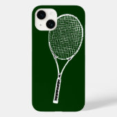 tennisracquet Case-Mate iPhone case (Achterkant)