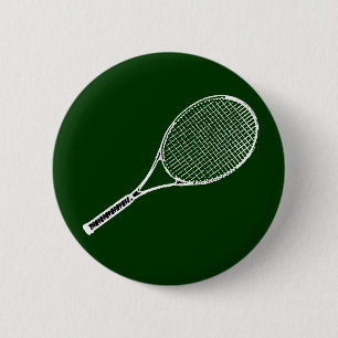tennisracquet ronde button 5,7 cm