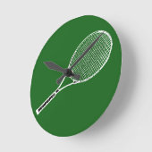tennisracquet ronde klok (Hoek)