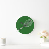 tennisracquet ronde klok (Huis)