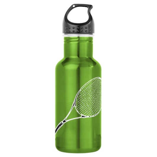 tennisracquet waterfles  (Voorkant)