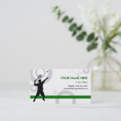 tennisringen visitekaartje (Staand voorkant)