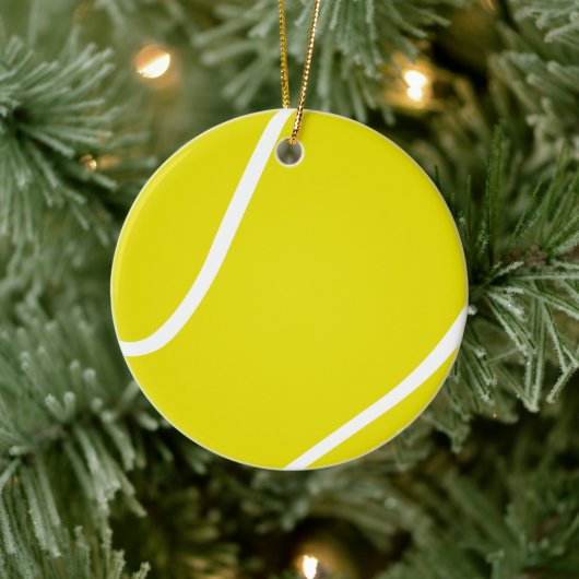 Tennisronde Keramisch Ornament (Boom)