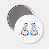 Tennisschoenen Cartoon Magneet (Voorkant / Achterkant)