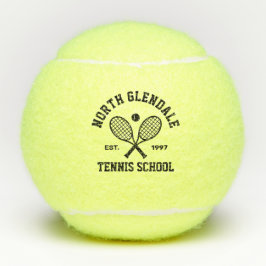 tennisschool tennisballen