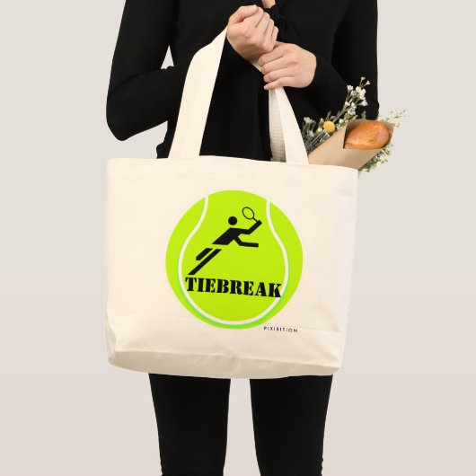 Tennisscore punten Canvas tas Tiebreak (Voorkant (product))