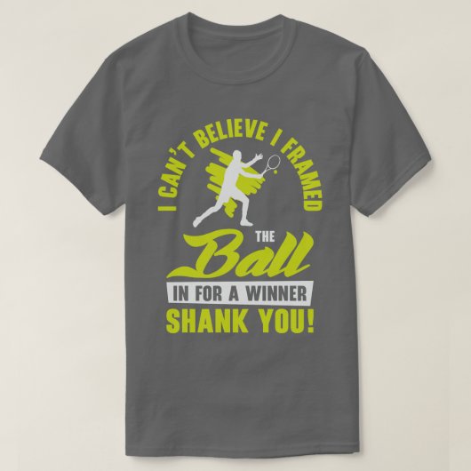 Tennisser 4 t-shirt (Design voorkant)
