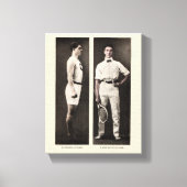  tennisser Athlete Pro Canvas Afdruk (Voorkant)