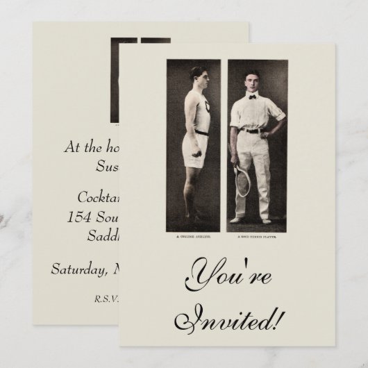  tennisser Athlete Pro Kaart (Voorkant / Achterkant)