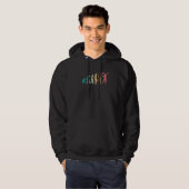 Tennisser Evolution Retro Tennis Hoodie (Voorkant volledig)