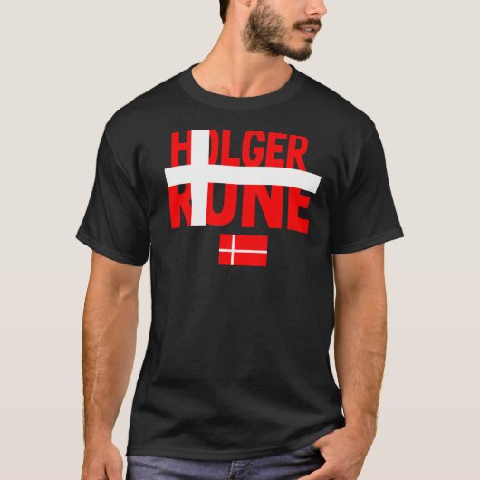 Tennisser - Holger Rune T-shirt (Voorkant)