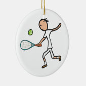 Tennisser Keramisch Ornament (Rechts)