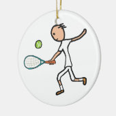 Tennisser Keramisch Ornament (Links)