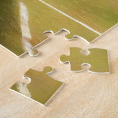 Tennisser op het veld, legpuzzel (Zijkant)