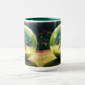 Tennisser op het veld, mok (Midden)