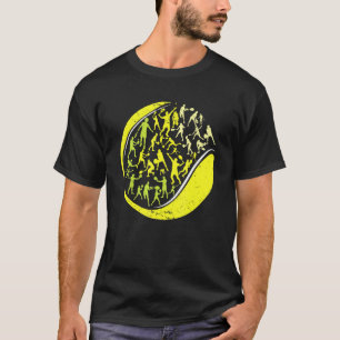 Tennisser Posities In Tennisballen Racket Tien T-shirt