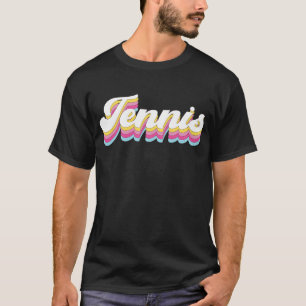 Tennisser Tennis 80s 90 Retro  T-shirt