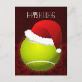 tennisser Vakantie groet Feestdagenkaart