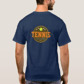 tennissers t-shirt (Achterkant)
