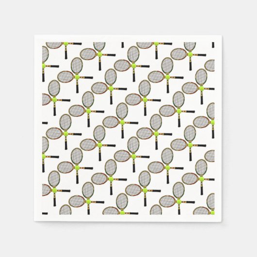 tennisservetten servet (Voorkant)