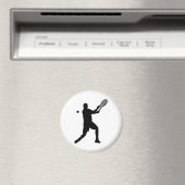 tennissilhouettes magneet (Insitu (Vaatwasser))