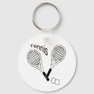 tennissleutelhanger sleutelhanger