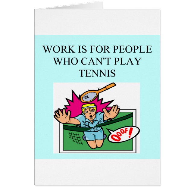 tennisspeler (Voorkant)