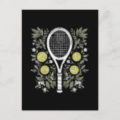 Tennisspeler Briefkaart (Voorkant)