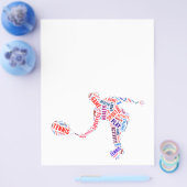 Tennisspeler Flyer (Enkel)