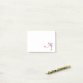 Tennisspeler Post-it® Notes (Op bureau)