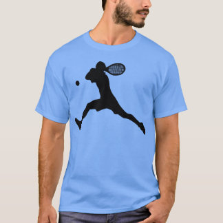 Tennisspeler sportfamilie t-shirt