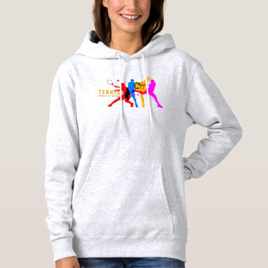 tennissport | Hoodie voor dames (Voorkant)