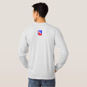 tennissport | Mannen Lange mouw T-shirt (Achterkant volledig)