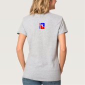 tennissport | V-hals voor dames T-shirt (Achterkant)