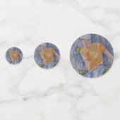 Tennissport Verjaardag Confetti (Voorkanten)