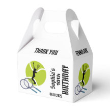 Tennisster Meisje, Verjaardag Meisje Favoriete Box