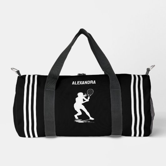 Tennisster Meisje, Verjaardagscadeau, Team Plunjezak (Voorkant)