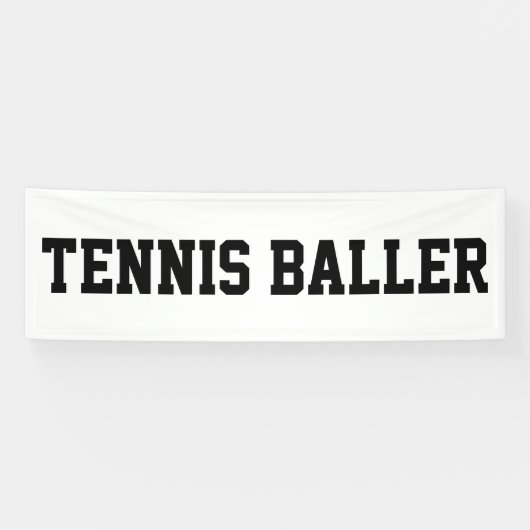 Tennisster Spandoek (Horizontaal)