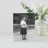 Tennisstijl 1920s briefkaart (Staand voorkant)