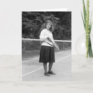 Tennisstijl 1920s kaart