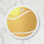 Tennisteamnaam of Echte aangepaste tekstpoorten Bedankjes Labels (Voorkant)